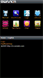 Mobile Screenshot of my.ownskin.com